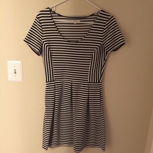 Striped Madewell dress
